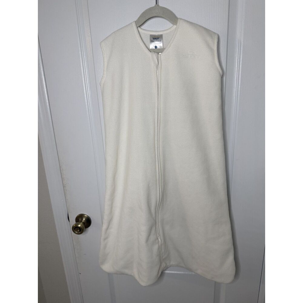 HALO SleepSack Wearable Blanket Fleece Cream XL 18-24 Months